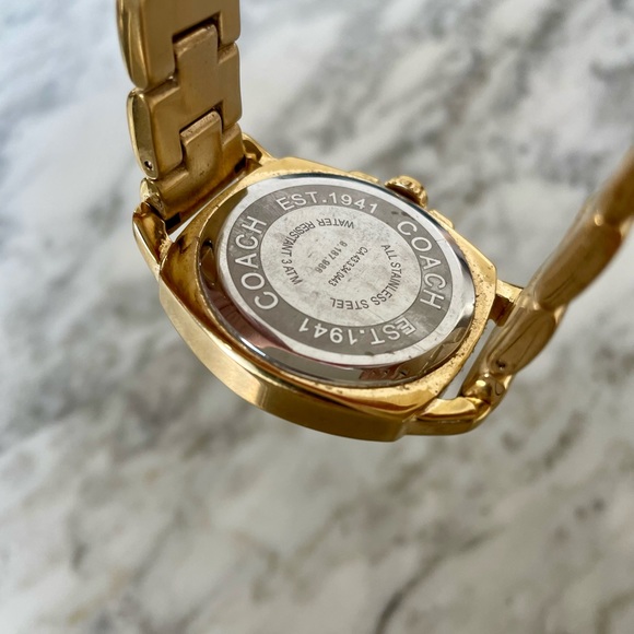 Coach Gold Watch - Picture 4 of 4